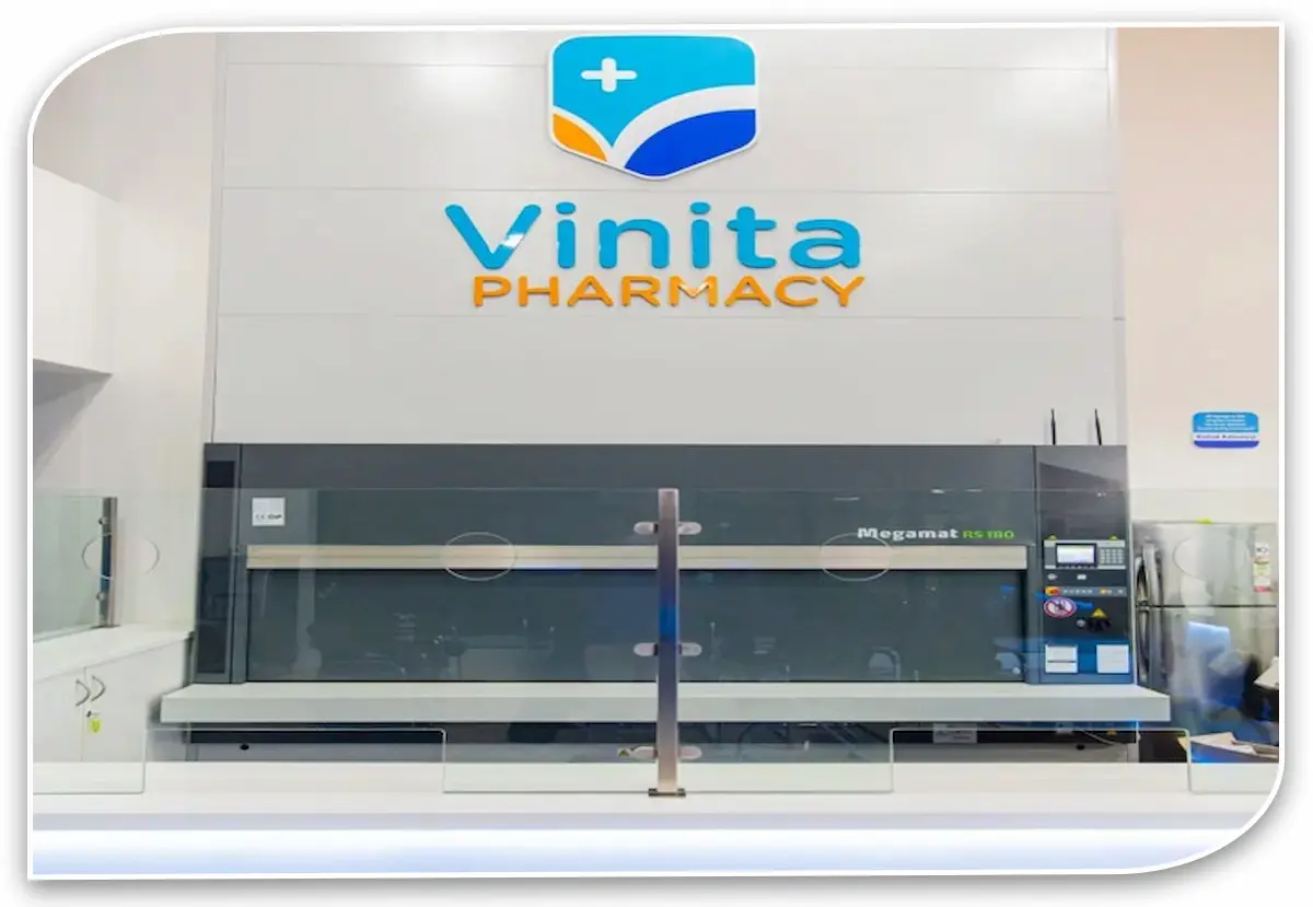 AUTOMATED 24-X 7 PHARMACY - vinitha health